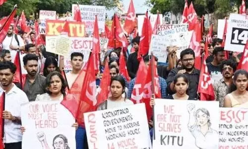 IT Workers Protest rally