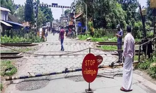 Collapsed Chettipadi Railway Gate