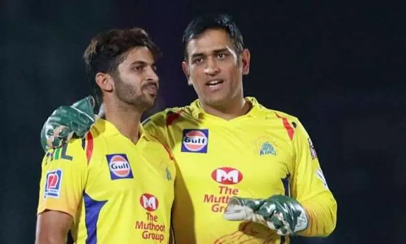 ഞാൻ നാളെ കീപ്പറായിട്ടില്ലെങ്കിൽ നീ എന്ത് ചെയ്യും?; ധോണിയുമയുള്ള അനുഭവം പങ്കുവെച്ച് ശർദുൽ താക്കൂർ