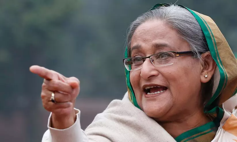 ശൈഖ് ഹസീന ഒന്നും സംസാരിക്കാവുന്ന നിലയിലല്ലെന്ന് ജയ്ശങ്കർ ശൈഖ് ഹസീന ഒന്നും സംസാരിക്കാവുന്ന നിലയിലല്ലെന്ന് ജയ്ശങ്കർ