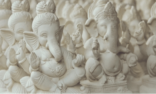 Plaster of Paris idols