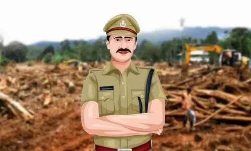 ദുരന്ത മേഖലയിൽ വിശ്രമമില്ലാതെ പൊലീസ്
