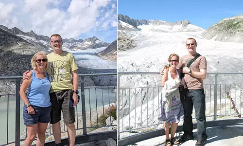 കാലാവസ്ഥാ വ്യതിയാനത്തി​ന്‍റെ ഭീകരത വെളിവാക്കി ദമ്പതികളുടെ ചിത്രങ്ങൾ