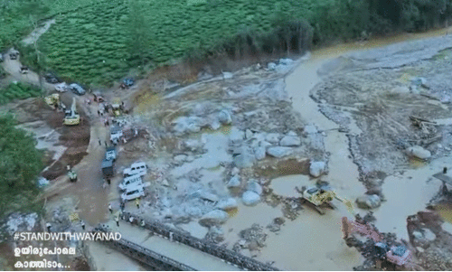 ഉരുളുപൊട്ടി വീണിടം,ഉയിരുപോലെ കാത്തിടാം വയനാടിനൊപ്പം; അതിജീവനഗാനം- വിഡിയോ