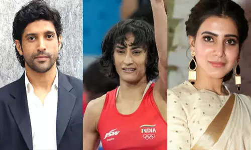 വിനേഷ് ഫോഗട്ടിന് പിന്തുണയുമായി വൻ താരനിര