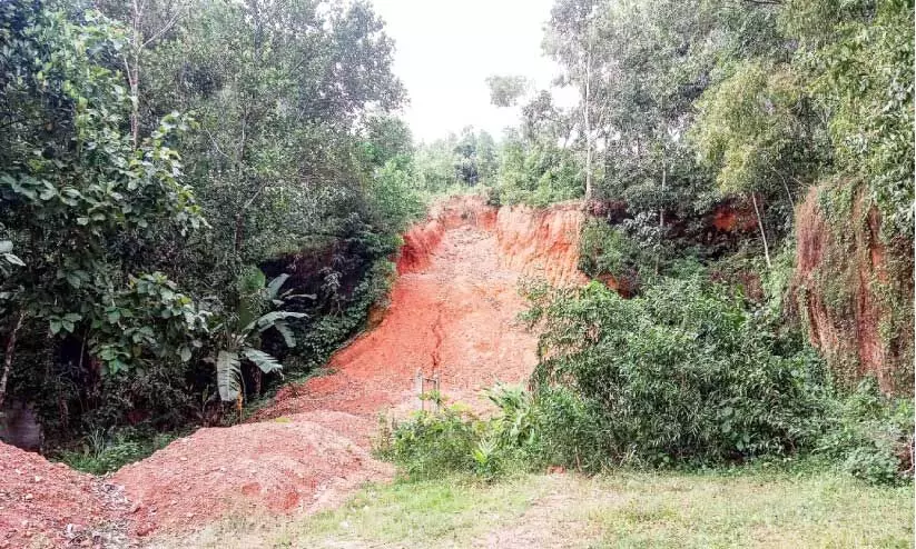 ദുരന്തങ്ങളിൽ പഠിക്കാതെ അധികൃതർ; പാലമേലിൽ മലയിടിച്ച് മണ്ണെടുക്കാൻ നീക്കം