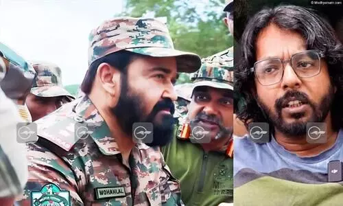 Mohan Lal and youtuber chekuthan