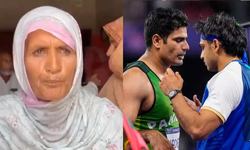 നീരജ് അർഷാദിന്‍റെ സഹോദരൻ, അവന് വേണ്ടിയും ഞാൻ പ്രാർത്ഥിച്ചിട്ടുണ്ട്; നീരജിന്‍റെ അമ്മക്ക് ശേഷം മനം കവർന്ന് അർഷാദിന്‍റെ അമ്മയും