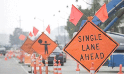 കെ.​എ​സ്.​ടി.​പി കോ​ൺ​ക്രീ​റ്റ് റോ​ഡ് നി​ർ​മാ​ണം;  ഇ​രി​ങ്ങാ​ല​ക്കു​ട​യി​ൽ ഇ​ന്നുമു​ത​ൽ ഗ​താ​ഗ​ത നി​യ​ന്ത്ര​ണം