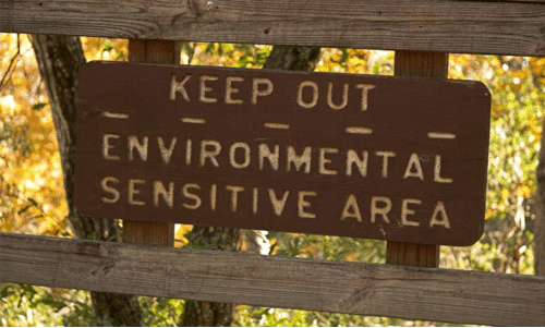 ecologically sensitive area