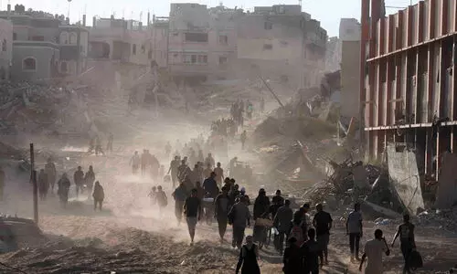 ഖാൻ യൂനുസിലെ 30 കേന്ദ്രങ്ങളിൽ ഇസ്രായേൽ ആക്രമണം