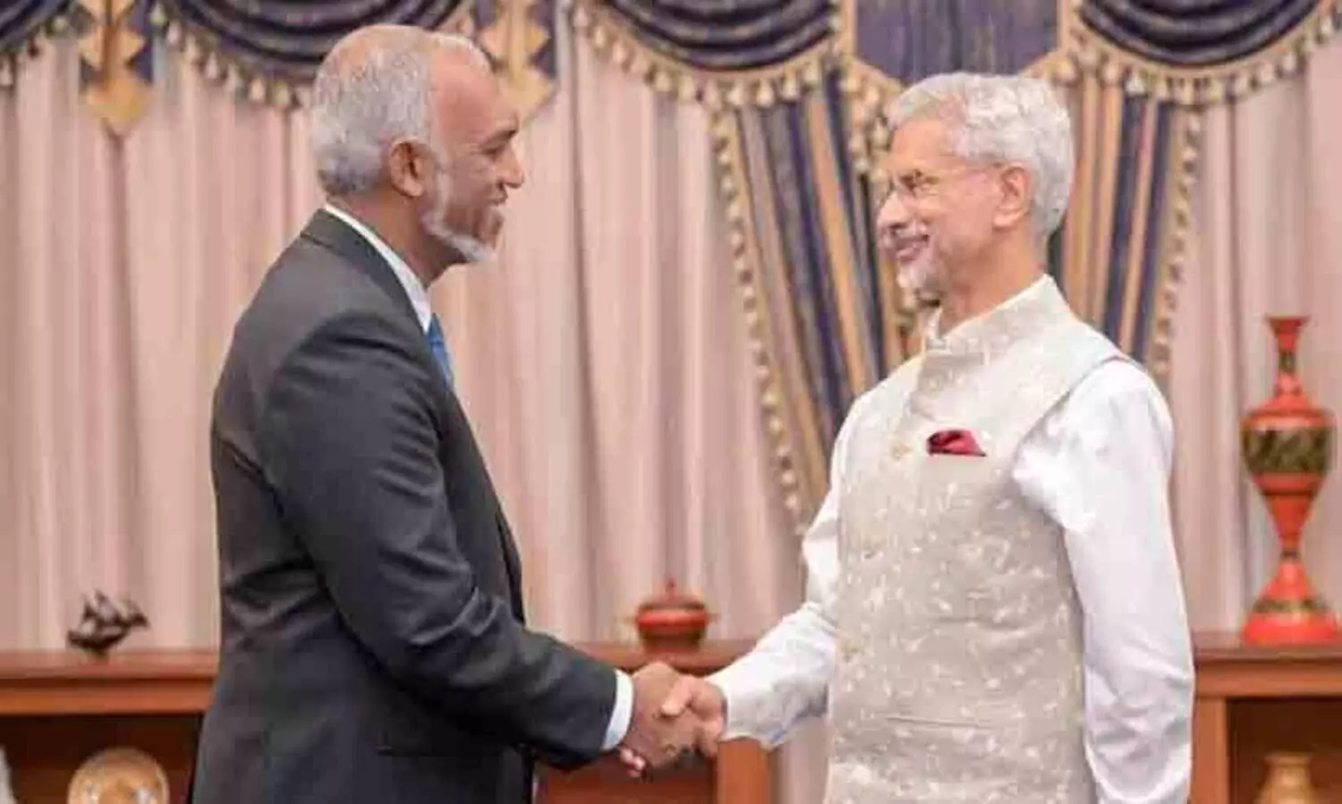 Mohamed Muizzu, S Jaishankar