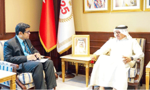 ഇന്ത്യൻ അംബാസഡറെ വിദേശകാര്യ മന്ത്രി സ്വീകരിച്ചു ഇന്ത്യൻ അംബാസഡറെ വിദേശകാര്യ മന്ത്രി സ്വീകരിച്ചു