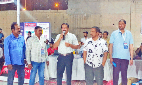 നാ​ലാ​മ​ത് ന​വോ​ദ​യ മാ​ക്​​സ്​​ലൈ​ൻ വോ​ളി​ബാ​ൾ: ഒ​ന്നാം റൗ​ണ്ട് പൂ​ർ​ത്തി​യാ​യി