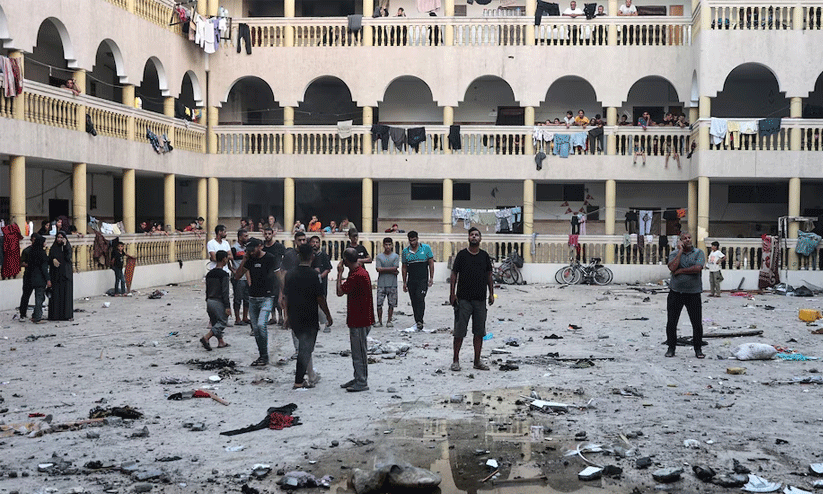 ഇസ്രായേലിന്റെ ഗസ്സ സ്കൂൾ ആക്രമണത്തെ ശക്തമായി അപലപിച്ച് യു.എ.ഇ ഇസ്രായേലിന്റെ ഗസ്സ സ്കൂൾ ആക്രമണത്തെ ശക്തമായി അപലപിച്ച് യു.എ.ഇ