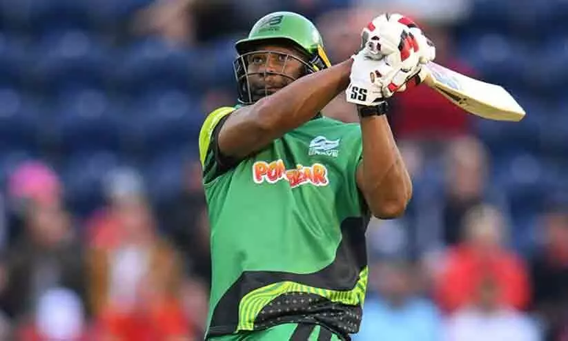 അഞ്ച് പന്തിൽ അഞ്ച് സിക്സ്! അതും ബെസ്റ്റ് സ്പിന്നറെ; പൊള്ളാർഡിന്‍റെ വെടിക്കെട്ട്