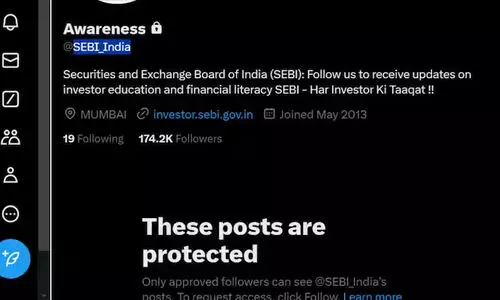 സെബിയുടെ എക്സ് അക്കൗണ്ട് പൂട്ടി; വിവരങ്ങൾ മറച്ചുവെക്കാനോ ?