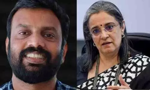 സെബി മേധാവി രാജിവെക്കണം -സന്തോഷ്‍കുമാർ എം.പി