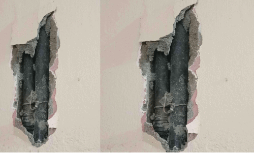 മിന്നൽ: മങ്കരയിൽ വ്യാപക നാശം