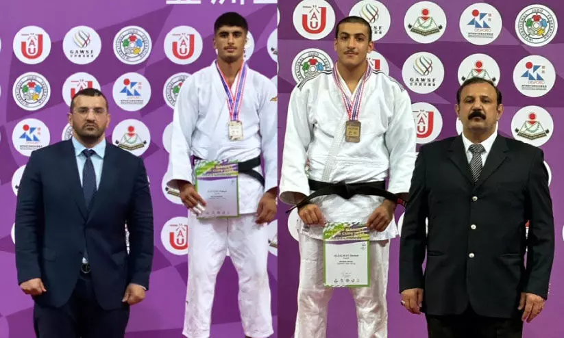 മെ​ഡ​ൽ നേ​ടി​യ കു​വൈ​ത്ത് താ​ര​ങ്ങ​ൾ