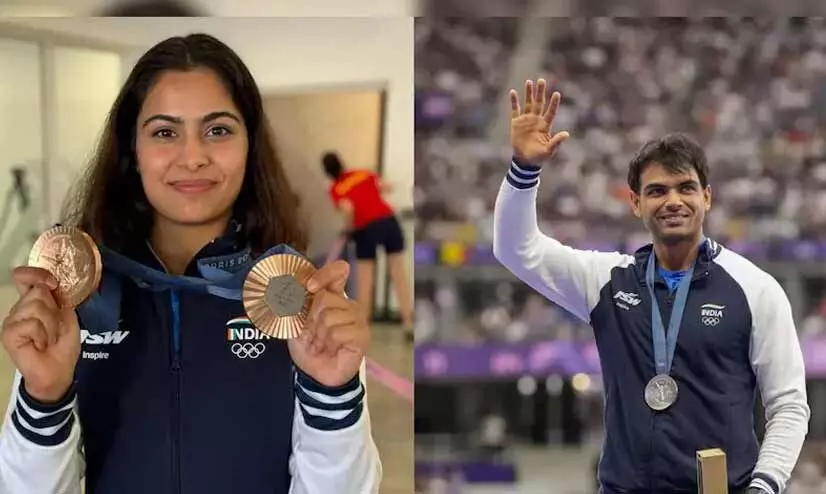 Manu Bhaker, Neeraj Chopra