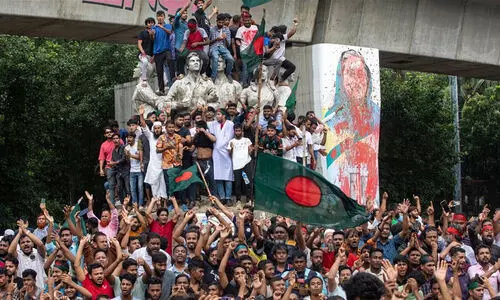 ശൈഖ് ഹസീനയെ വീഴ്ത്തിയതിൽ പങ്കില്ലെന്ന് അമേരിക്ക