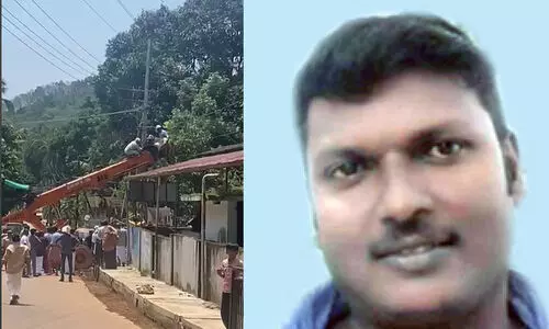 അസ്വാഭാവിക ശബ്ദംകേട്ട് നോക്കിയപ്പോൾ സഹപ്രവർത്തകൻ ഷോക്കേറ്റ് പിടയുന്നു; ജോലിക്കിടെ കെ.എസ്.ഇ.ബി ജീവനക്കാരന് ദാരുണാന്ത്യം