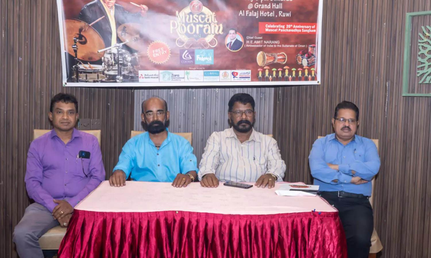 `മസ്കത്ത് പൂരം 23ന്; ശിവമണിയുടെ മാജിക്കൽ പെർഫോമൻസ്