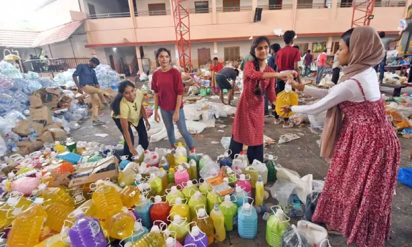 Kalpetta convent school collection center