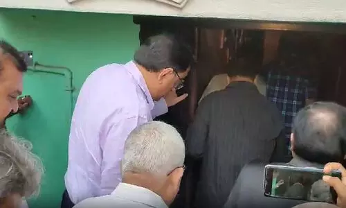 ബലാത്സംഗത്തിനിരയായി കൊല്ലപ്പെട്ട ഡോക്ടറുടെ വീട് ഐ.എം.എ സംഘം സന്ദർശിച്ചു