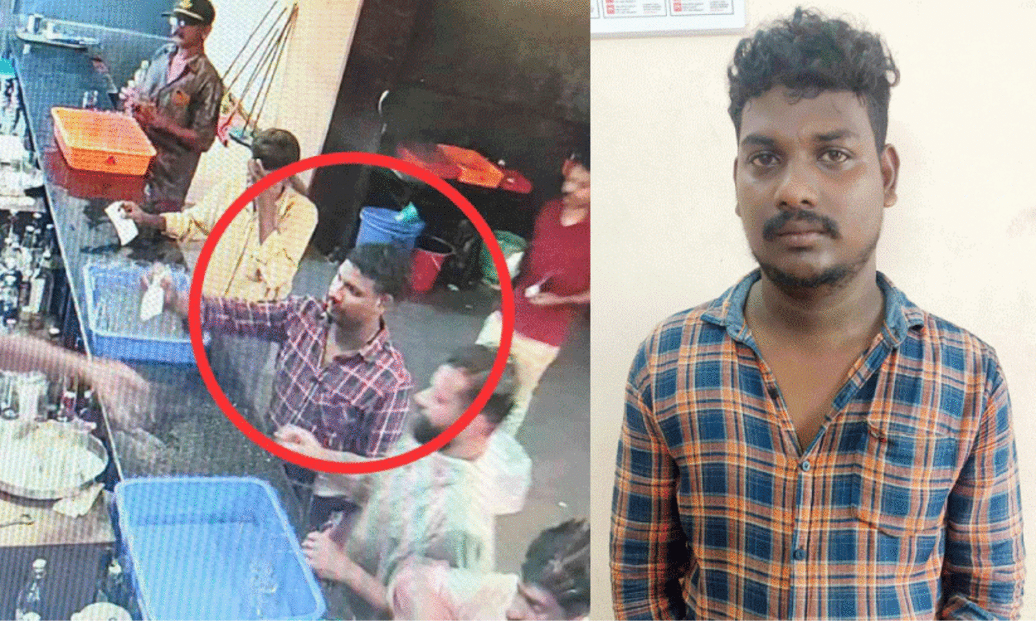 അമിതമായി മദ്യം നല്‍കി ഒമ്പത്​ പവൻ തട്ടിയെടുത്ത യുവാവ്​ പിടിയിൽ