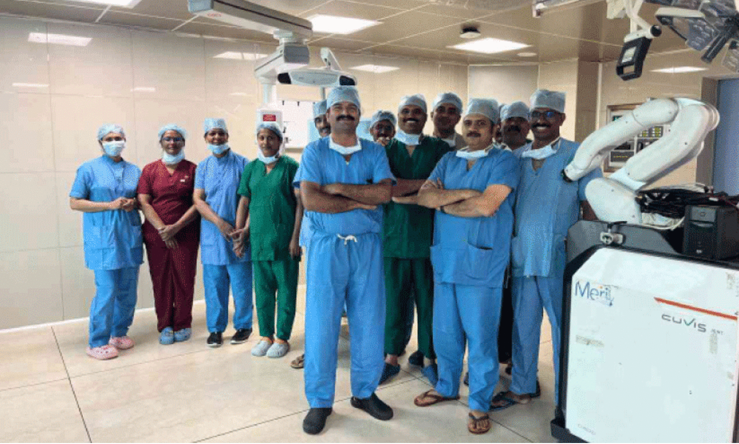 ആദ്യ റോബോട്ടിക്​ ശസ്ത്രക്രിയ വിജയകരം