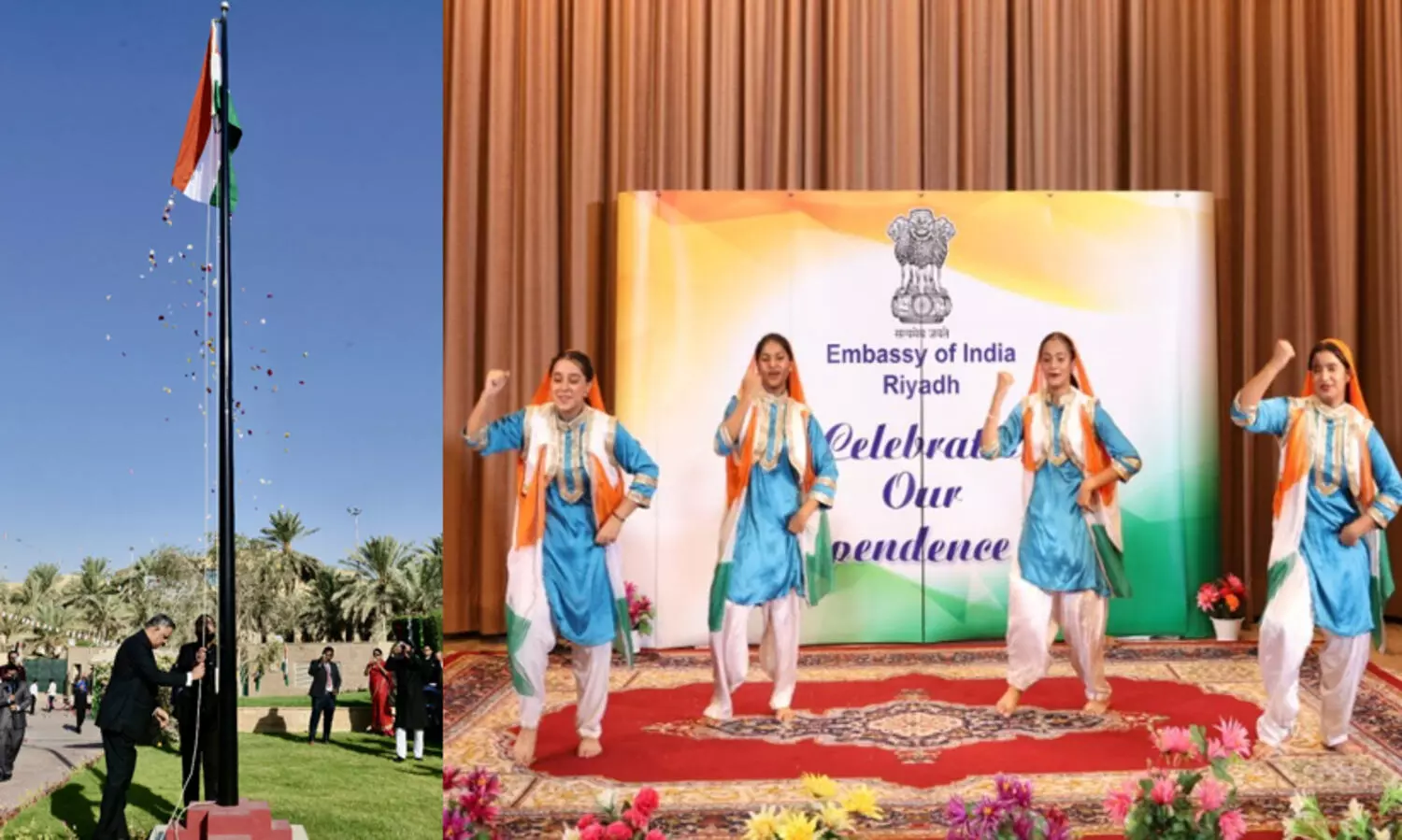 സ്വന്തന്ത്ര്യദിനം കൊണ്ടാടി സൗദിയിലെ ഇന്ത്യൻ സമൂഹം