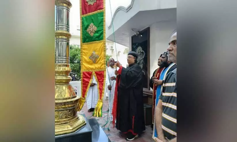 ക്വീന്സ് റോഡ് സെന്റ് മേരീസ് കത്തീഡ്രലിൽ പെരുന്നാൾ ആഘോഷത്തിന് തുടക്കം ക്വീന്സ് റോഡ് സെന്റ് മേരീസ് കത്തീഡ്രലിൽ പെരുന്നാൾ ആഘോഷത്തിന് തുടക്കം