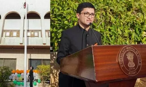 ജിദ്ദ ഇന്ത്യൻ കോൺസുലേറ്റിൽ സ്വാതന്ത്ര്യദിനം ആഘോഷിച്ചു