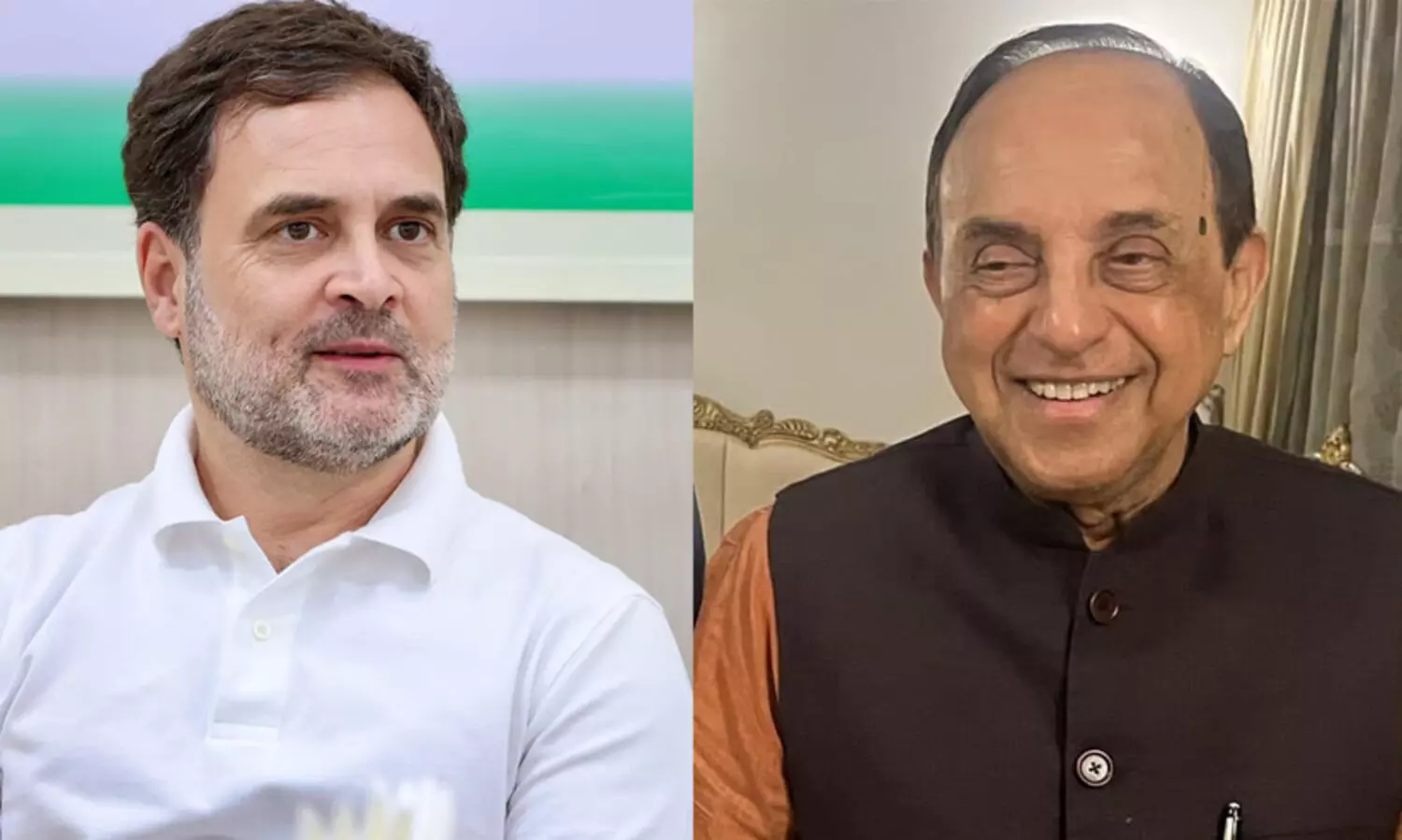 rahul gandhi, subhramanyan Swamy