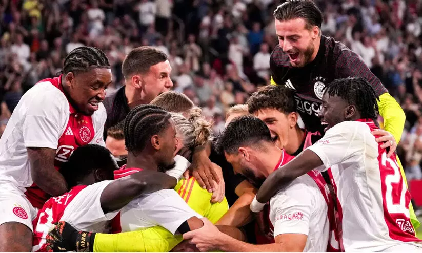 ഇതാണ് കട്ടക്ക് കട്ട പോരാട്ടം! പെനാൽറ്റി ഷൂട്ടൗട്ടിൽ 34 കിക്കുകൾ; വിജയം 13-12ന്; ആവേശ പോരിൽ ജയം പിടിച്ചെടുത്ത് അയാക്സ്