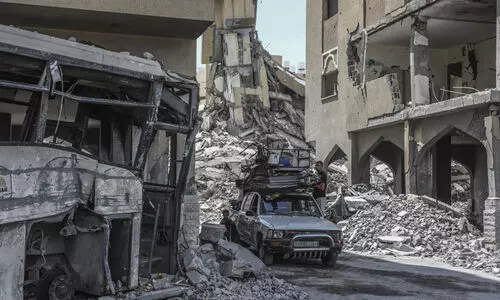 ഗസ്സയിൽ വെടിനിർത്തൽ സാധ്യത തെളിയുന്നു; ഇനി ചർച്ച കൈറോയിൽ ഗസ്സയിൽ വെടിനിർത്തൽ സാധ്യത തെളിയുന്നു; ഇനി ചർച്ച കൈറോയിൽ