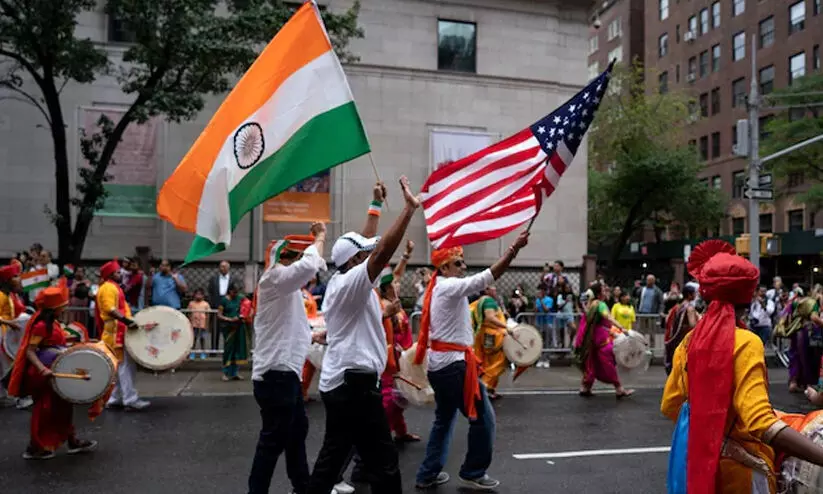 ഇന്ത്യ ഡേ പരേഡ്: വി.എച്ച്.പിയുടെ രാമക്ഷേത്ര ഫ്ലോട്ടിനെതിരെ യു.എസിൽ പ്രതിഷേധം
