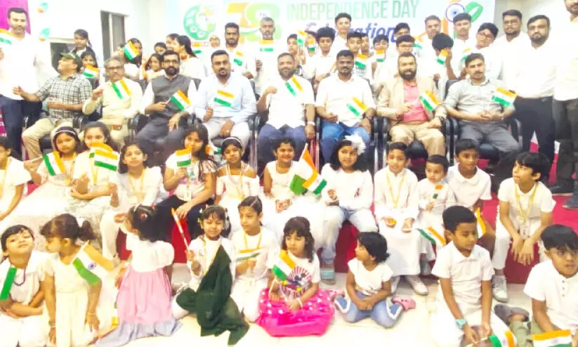 കെ.എം.സി.സി സ്വാതന്ത്ര്യദിനാഘോഷം കെ.എം.സി.സി സ്വാതന്ത്ര്യദിനാഘോഷം