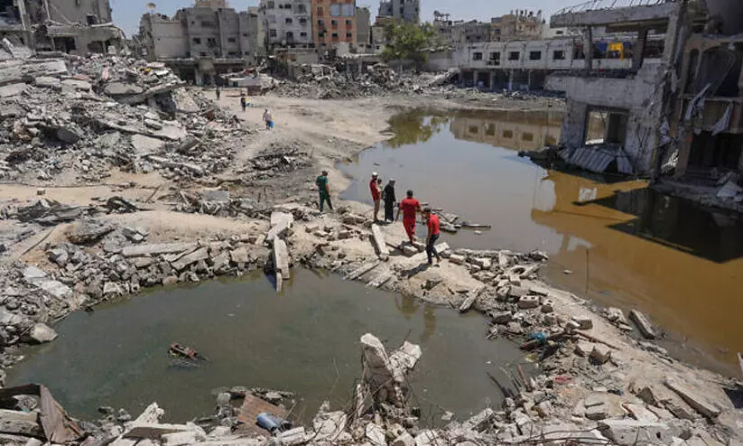 യുദ്ധം കാരണം വാക്സിൻ മുടങ്ങി; ഗസ്സയിൽ പിഞ്ചുകുഞ്ഞിന് പോളിയോ യുദ്ധം കാരണം വാക്സിൻ മുടങ്ങി; ഗസ്സയിൽ പിഞ്ചുകുഞ്ഞിന് പോളിയോ