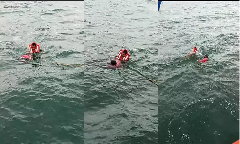 മത്സ്യബന്ധനത്തിനിടെ കാണാതായ പൊന്നാനി സ്വദേശിയുടെ മൃതദേഹം ഫിഷറീസ് പെട്രോളിങ് ബോട്ട് കണ്ടെത്തി മത്സ്യബന്ധനത്തിനിടെ കാണാതായ പൊന്നാനി സ്വദേശിയുടെ മൃതദേഹം ഫിഷറീസ് പെട്രോളിങ് ബോട്ട് കണ്ടെത്തി