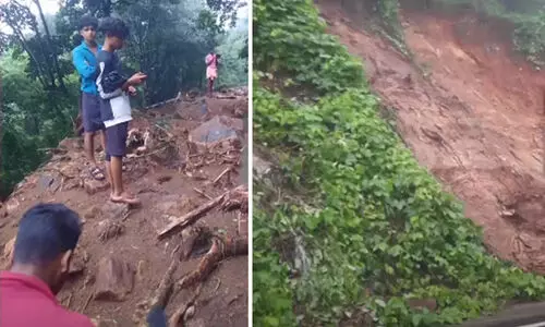 പത്തനംതിട്ടയിൽ ഓറഞ്ച് അലർട്ട്; കോട്ടയത്ത് മണ്ണിടിച്ചിൽ, കല്ലും മണ്ണും ഒഴുകിയെത്തി