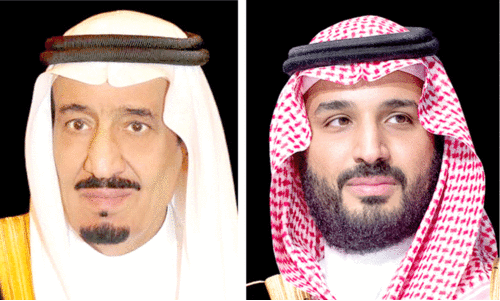 Saudi King and Crown Prince