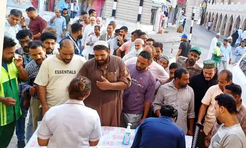 മെഡിക്കല് ക്യാമ്പിൽനിന്ന് മെഡിക്കല് ക്യാമ്പിൽനിന്ന്