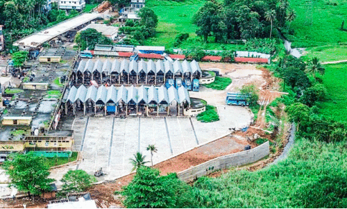 Municipal Bus Stand  yard