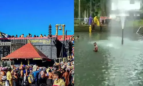 ഭസ്മ കുളത്തിനും കാനന ഗണപതി മണ്ഡപത്തിനും തറക്കല്ലിട്ടു