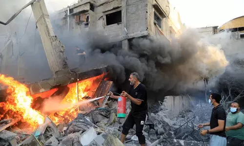 ഗസ്സയിൽ വീണ്ടും ഇസ്രായേൽ കൂട്ടക്കുരുതി