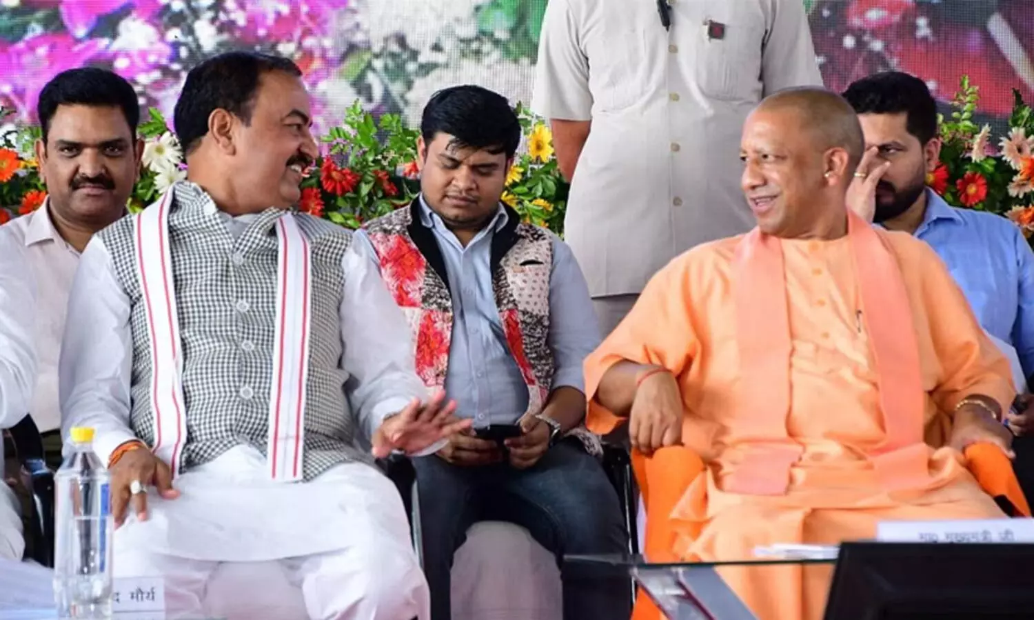 yogi adityanath and keshav prasad maurya