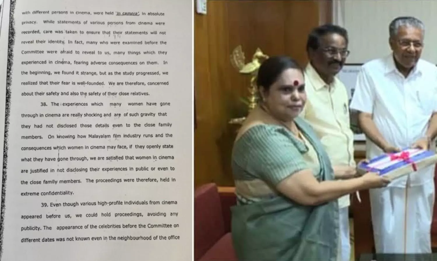 ‘സിനിമയിൽ പല സ്ത്രീകളും നേരിട്ടത് ഞെട്ടിക്കുന്ന അനുഭവങ്ങൾ, ബന്ധുക്കളോടു​പോലും വെളിപ്പെടുത്താൻ കഴിഞ്ഞില്ല’